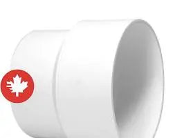 Raccord réducteur d'égout en PVC IPEX 4 po x 3 po - H Drainage Malouk