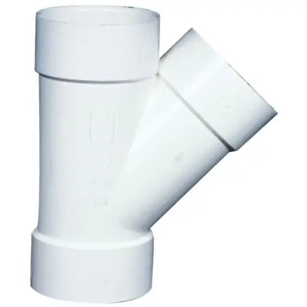 Raccord en Y pour égout en PVC IPEX 4 po x 4 po x 4 po - H Drainage Malouk