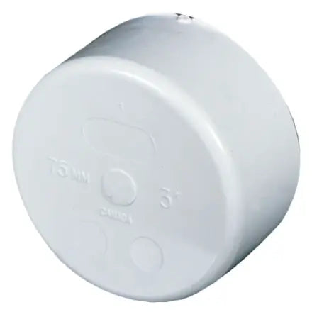 Bouchon d'égout en PVC IPEX 4 pouces - H - Drainage Malouk